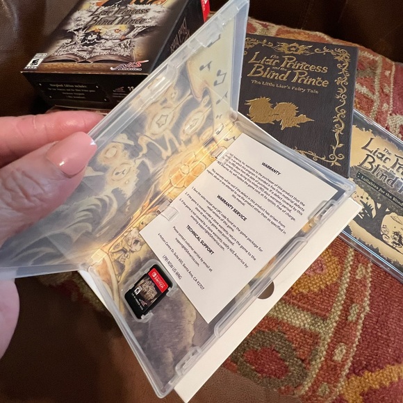 SOLD!!!   The LIAR PRINCESS AND THE BLIND PRINCE STORYBOOK ED  (Nintendo Switch) - Picture 2 of 9
